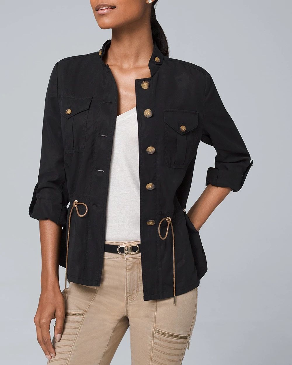 Petite Soft Utility Jacket